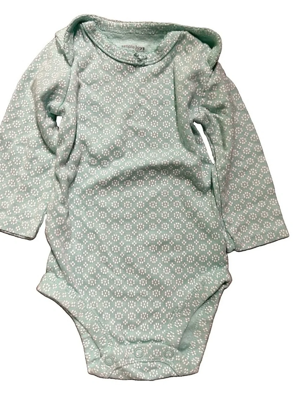 Baby Girl Long Sleeve Bodysuits Sweatshirt Butterflies Rainbows Size 3-6 Months